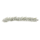 Melrose Flocked Pine Garland 6'L