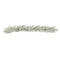 Melrose Flocked Pine Garland 6'L