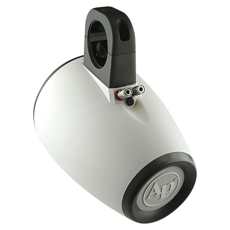 Audiopipe Marine 6" Wakeboard Tower Speaker Enclosures White Pair APMP-601WETW