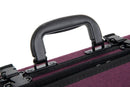 GEWA Bio-A 4/4-1/2 Violin Case Oblong - Violet - Music Pocket & Neck Pad - New Open Box