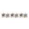 Melrose Glass Gnome Shadow Box Ornament (Set of 6)
