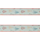 Melrose Christmas Tree Print Wired Ribbon (Set of 2)