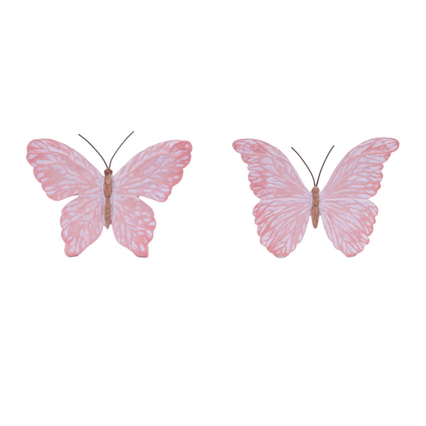 Melrose Resin Butterfly (Set of 4)