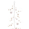 Melrose Wood Bead and Puff Ball Garland (Set of 2)