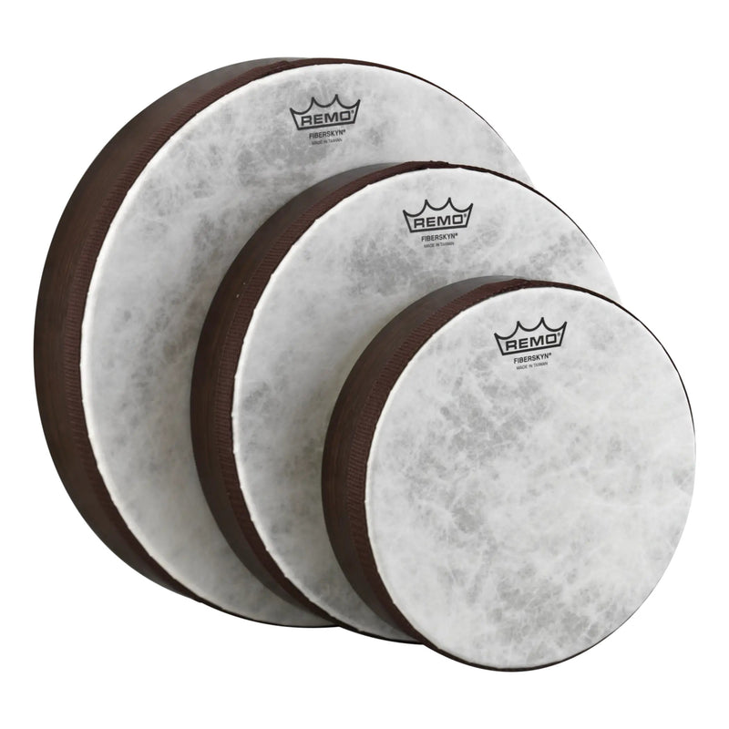 Remo Fiberskyn 3-Piece Frame Drum Set – 8", 10", 12" - HD-8501-03