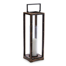 Melrose Framed Candle Holder with Rivet Detail 25.25"H