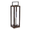 Melrose Framed Candle Holder with Rivet Detail 25.25"H