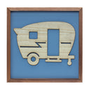 Melrose Wood Adventure Wall Frames, Rustic, Wood