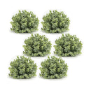 Melrose Spring Boxwood Foliage Half Orb (Set of 6)