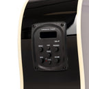 Stagg Jumbo Cutaway Acoustic-Electric Bass Spruce Top Black – SA40BASS-ACE-BK