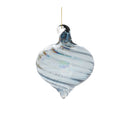 Melrose Iridescent Swirl Glass Ornament (Set of 12)