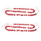 Melrose Wood Beaded String Garland (Set of 2)