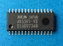 AKM AK5391VS 24-Bit Enhanced Dual-Bit Audio ADC IC 28-Pin SOP New Old Stock 1PC