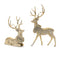 Melrose Holidya Deer Figurine (Set of 2)