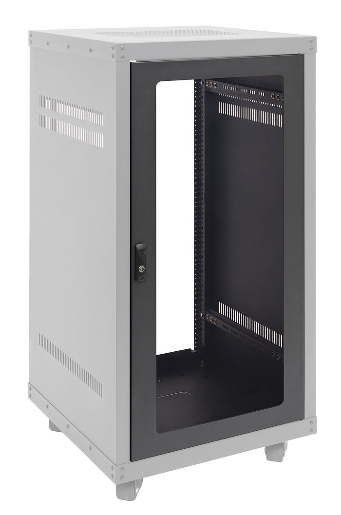 Samson SRK Pro 12-Space Front/Rear Equipment Plexi Rack Door - New Open Box