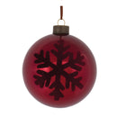 Melrose Snowflake Ball Ornament (Set of 6)