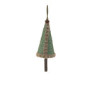 Melrose Woven Bamboo Pine Tree Ornament (Set of 4)