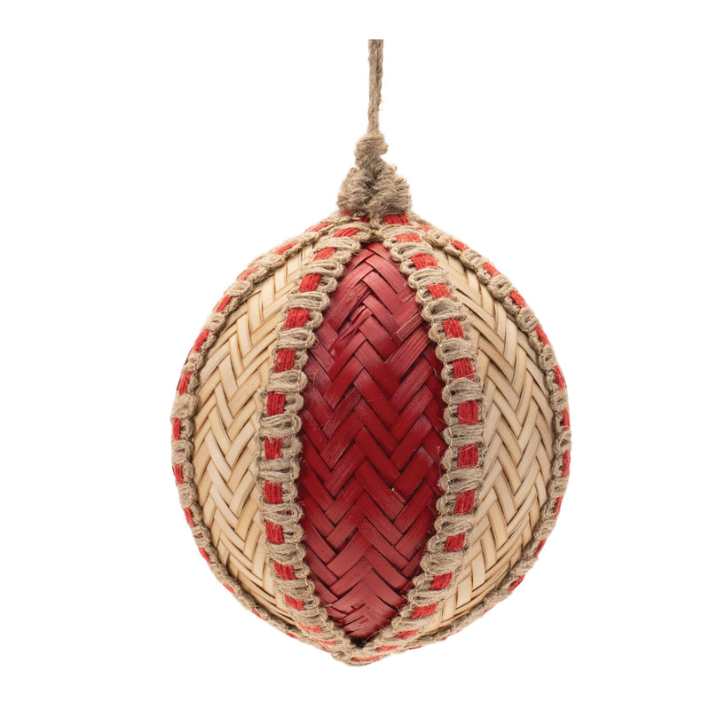 Melrose Woven Bamboo Ornament (Set of 4)