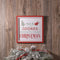 Melrose Framed Milk and Cookies Wall Sign 15"SQ