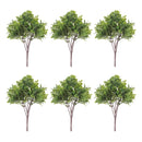 Melrose Boxwood Foliage Bush (Set of 6)