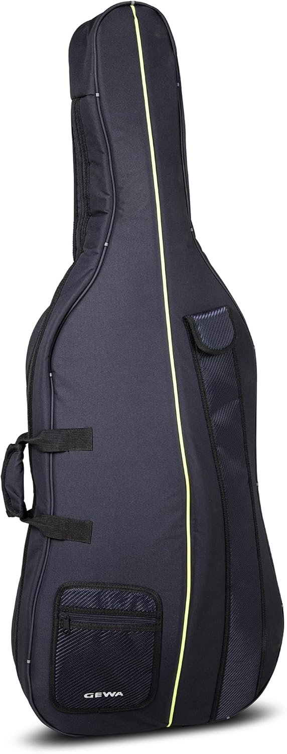 Gewa Aspirante Cello Gig Bag 4/4 Black w/ 10mm Padding