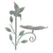 Melrose Iron Hummingbird Leaf Bird Feeder Garden Stake (Set of 2)