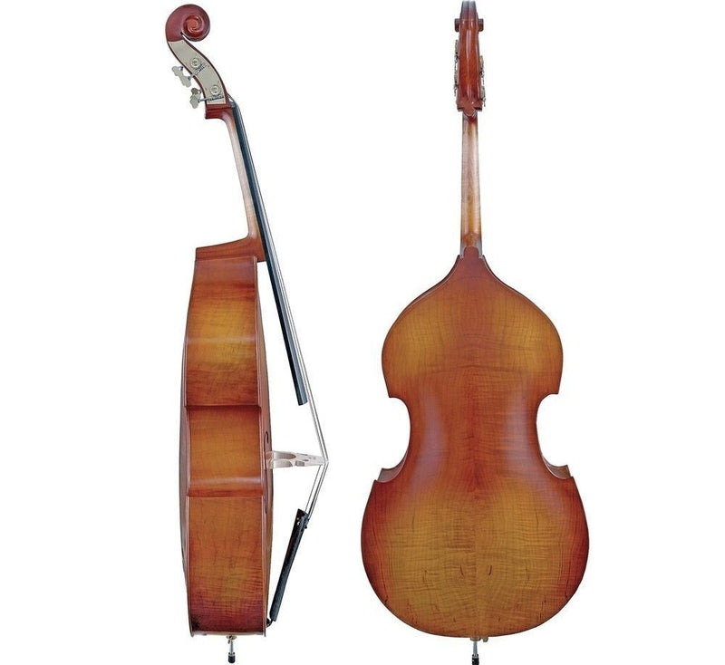 Gewa Basic Line 3/4 Gamba Double Bass Solid Spruce Top - Golden Brown