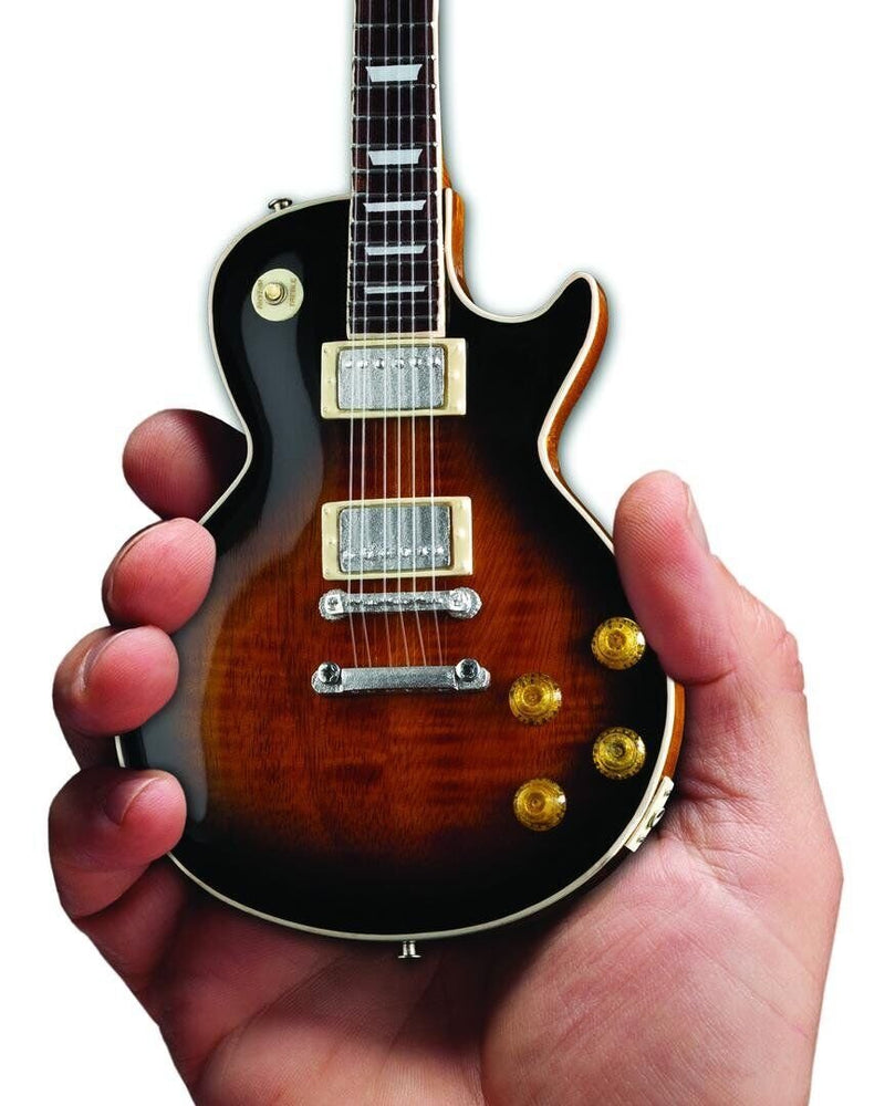 Axe Heaven Gibson Les Paul Traditional Tobacco Burst Mini Guitar Replica