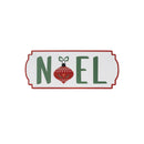 Melrose Metal Holiday Sentiment Plaque (Set of 3)