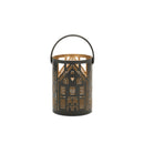 Melrose Punched Metal House Lantern (Set of 3)