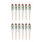 Melrose Snowman Drop Ornament (Set of 12)