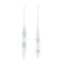 Melrose Iridescent Finial Drop Ornament (Set of 24)
