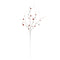 Melrose Glittered Sleigh Bell Berry Twig Spray (Set of 2)