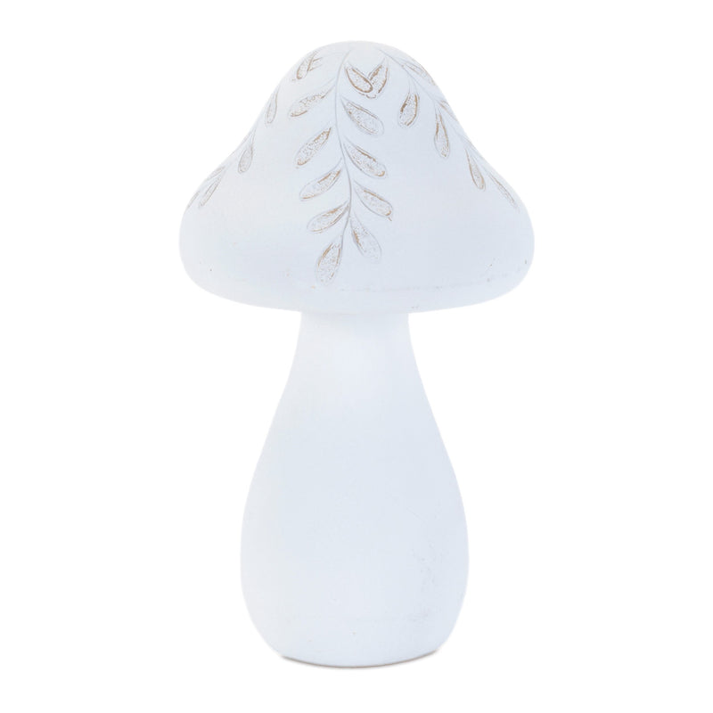 Melrose Etched Mushroom Decor (Set of 2)