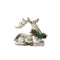 Melrose Holiday Deer (Set of 2) 7"H, 13.5"H