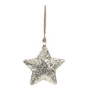 Melrose Mosaic Metal Star Ornament (Set of 4)