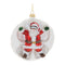 Melrose Santa Snow Angel Ball Ornament (Set of 6)