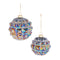 Melrose Iridescent Textured Glass Ornament (Set of 6)