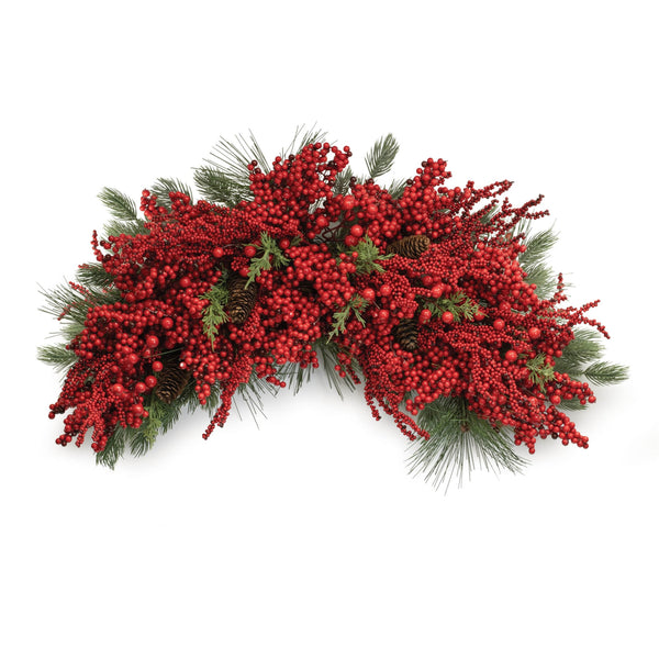 Melrose Mixed Pine and Berry Cresti 31"L