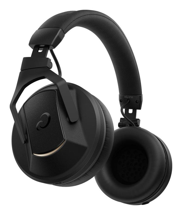 AlphaTheta HDJ-F10-TX Wireless DJ Headphones w/ HP-TX01 Transmitter - Black