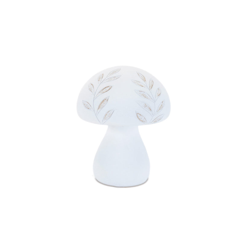 Melrose Etched Mushroom Decor (Set of 2)