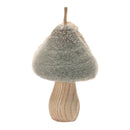 Melrose Felt Fabric Mushroom Ornament (Set of 12)