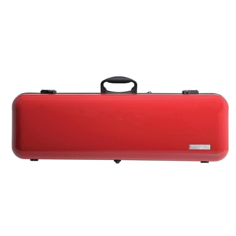 GEWA Air 2.1 4/4 Oblong Violin Case Red/Black High Gloss - Subway Handle