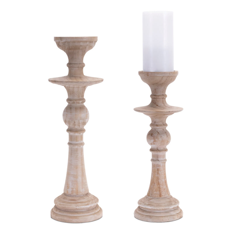 Melrose Rustic Elegance Candle Holder Set