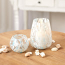 Melrose Painted Glass Candle Holder Vase (Set of 4)