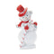 Melrose Snowman with Candy Cane Figurines (Set of 2
