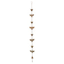 Melrose Bee Rain Chain 66.5"L Iron Copper Finish