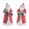 Melrose Hooded Terracotta Santa Figurine (Set of 2)
