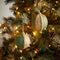 Melrose Woven Bamboo Ball Ornament (Set of 4)