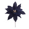 Melrose Glittered Poinsettia Flower Stem (Set of 6)